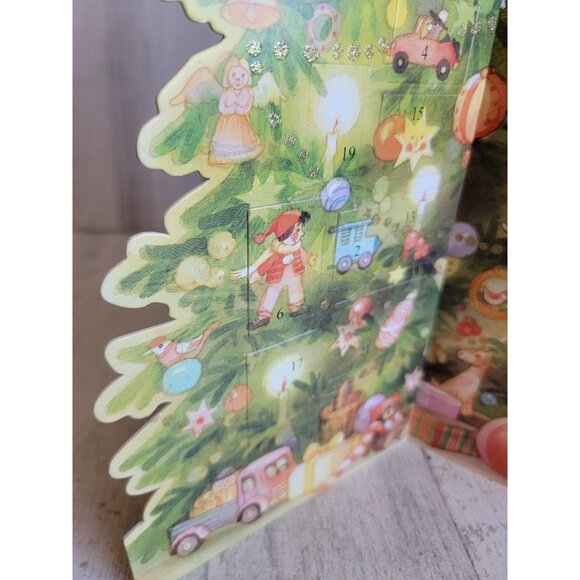 Jill Vintage 3D advent calendar Christmas Tree xmas - Picture 4 of 12